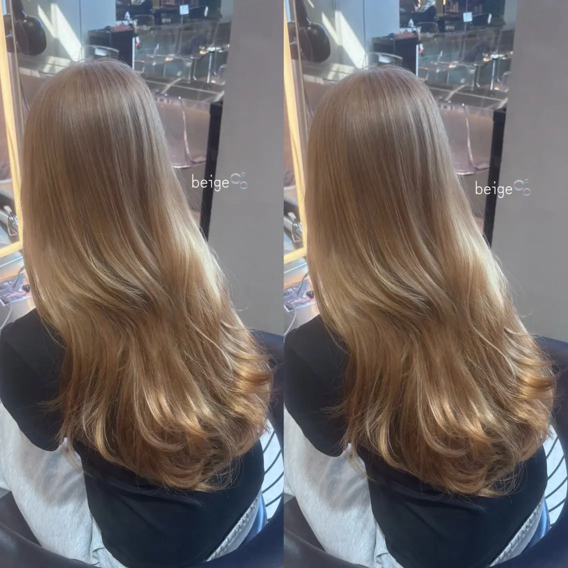 【✧🫪明るく垢抜けヘアに️🫪✧】ブリーチ+オンカラー+カット1STEPトリートメント︎︎☁の写真