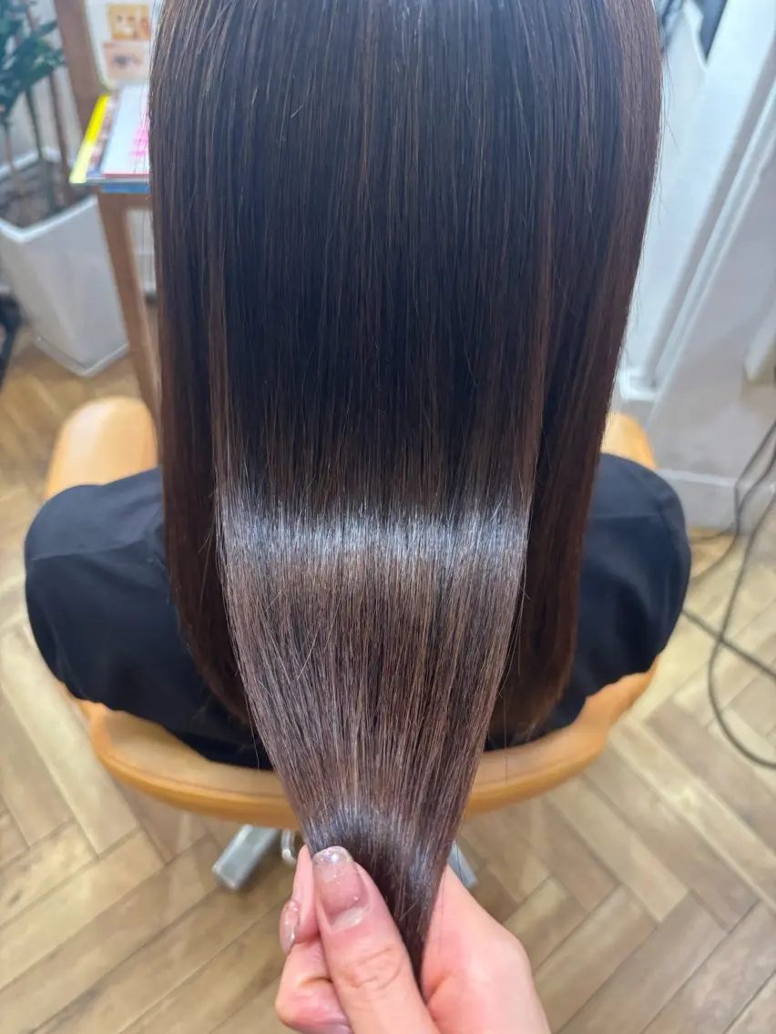 セミロング トリートメント ヘッドスパ 藤原実璃 TR&スパ モデル様募集中のヘアスタイル
