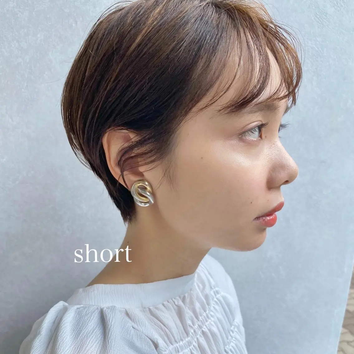 ショート u harukaのヘアスタイル