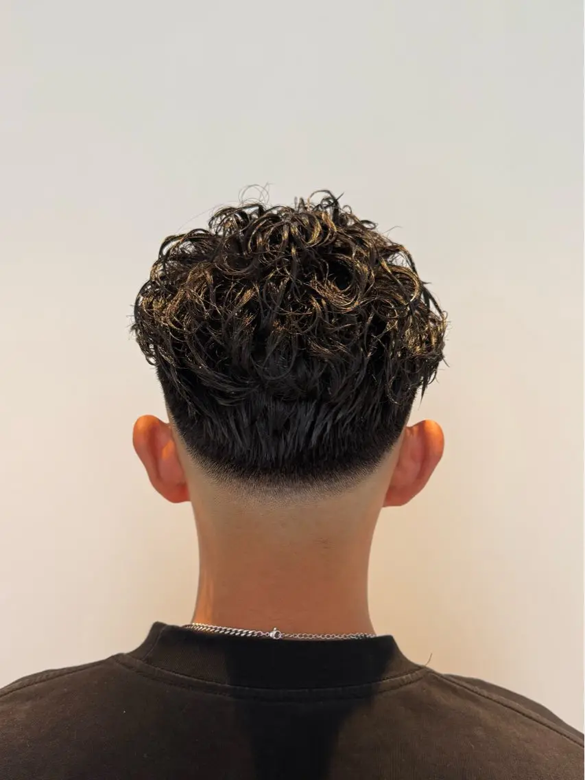 ショート パーマ カット パーマ 福永 縁のヘアスタイル