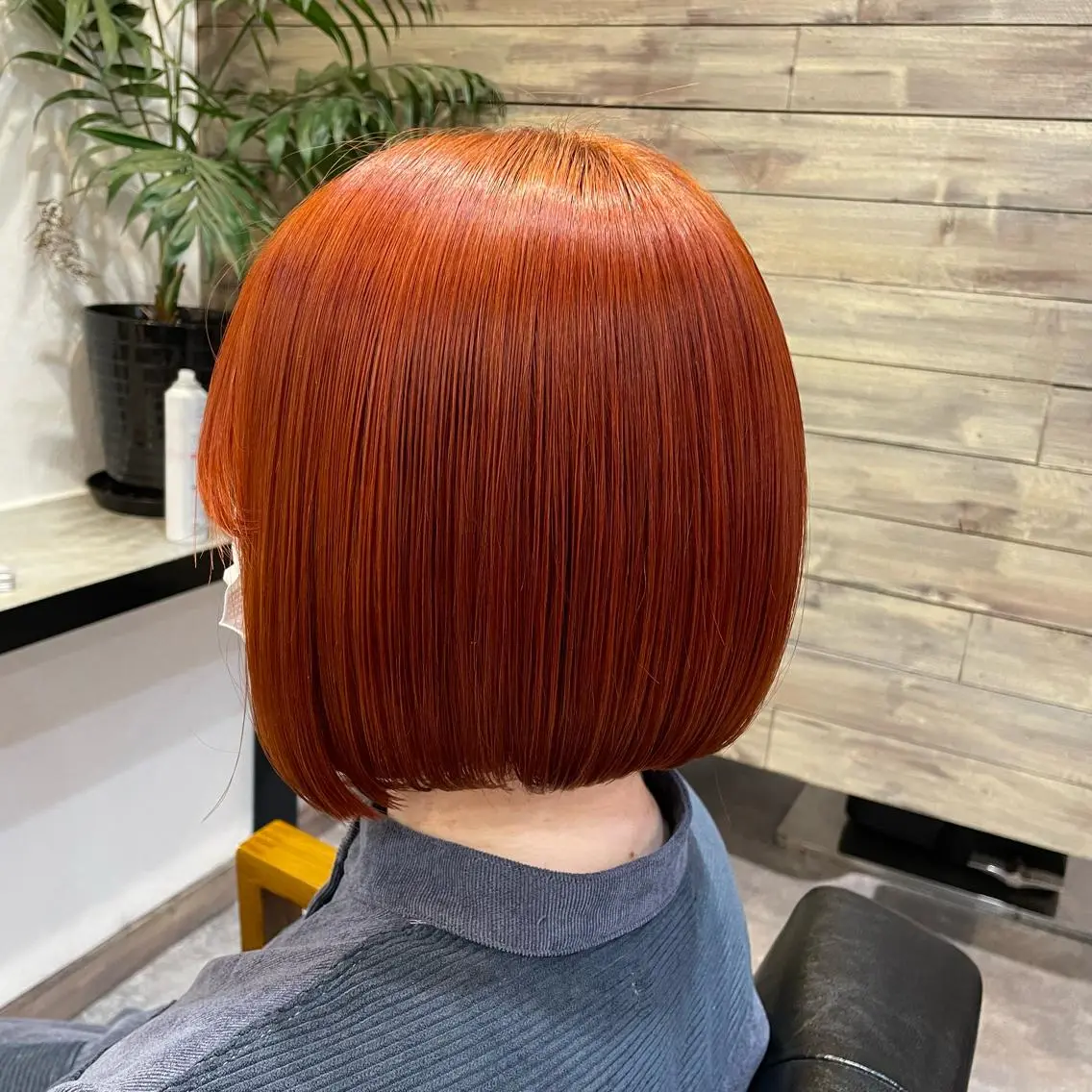 ミディアム カット ヘアカラー 🫧艶髪/ブリーチ 🐳honami🫧のヘアスタイル