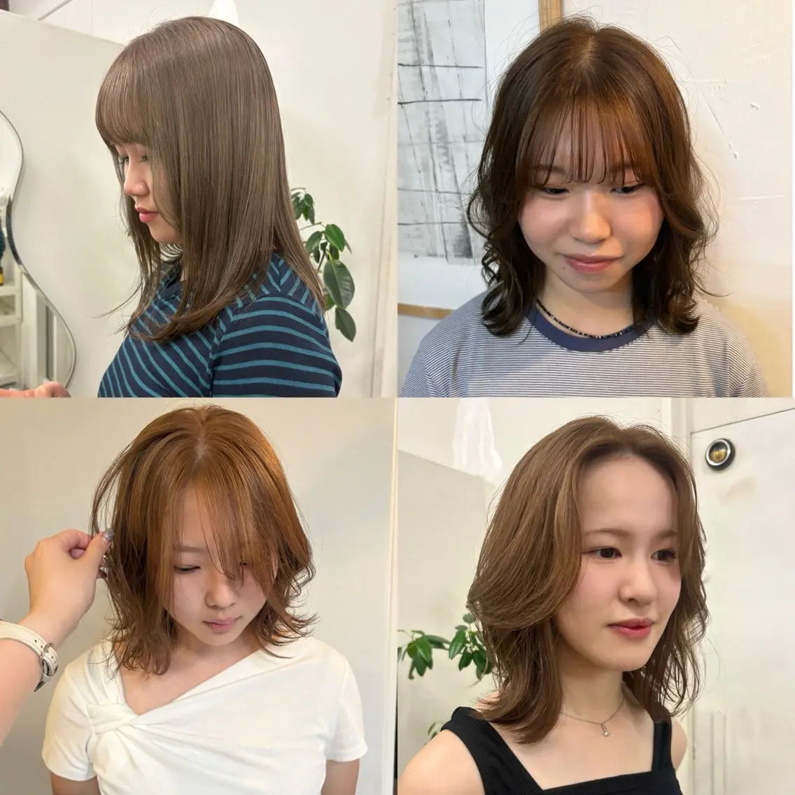 カラー ベージュカラー 透明感カラー ゆきな/暖色 /レイヤー/天神のヘアスタイル