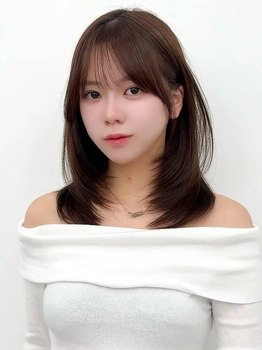 【🎀平日指名限定🎀】カット+カラー+艶トリートメントの写真