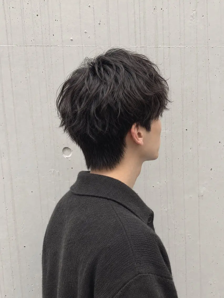 メンズ🌿朝のセットが楽になるカット✂️デザインパーマの写真