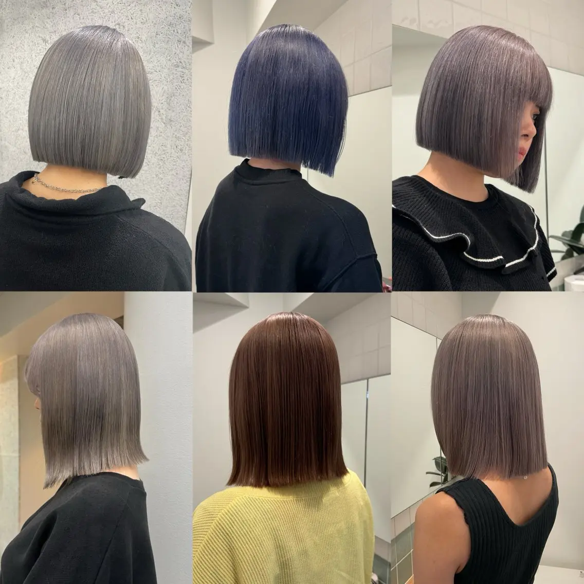 ショート カット トリートメント ボブ/レイヤーカット 縮毛矯正/コウキ新宿のヘアスタイル