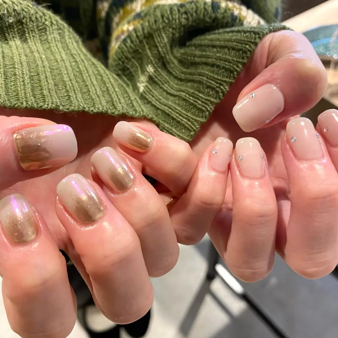 ネイル ニュアンスネイル ハンドネイル RINO AMANE nailのネイルデザイン
