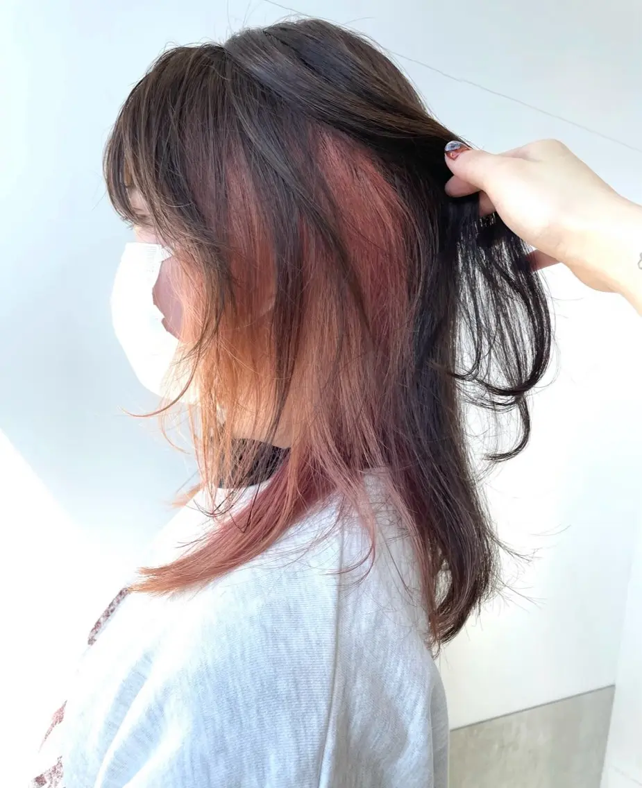 ミディアム カラー 🫧ハイトーン✨格安 より質💐マンツーマのヘアスタイル