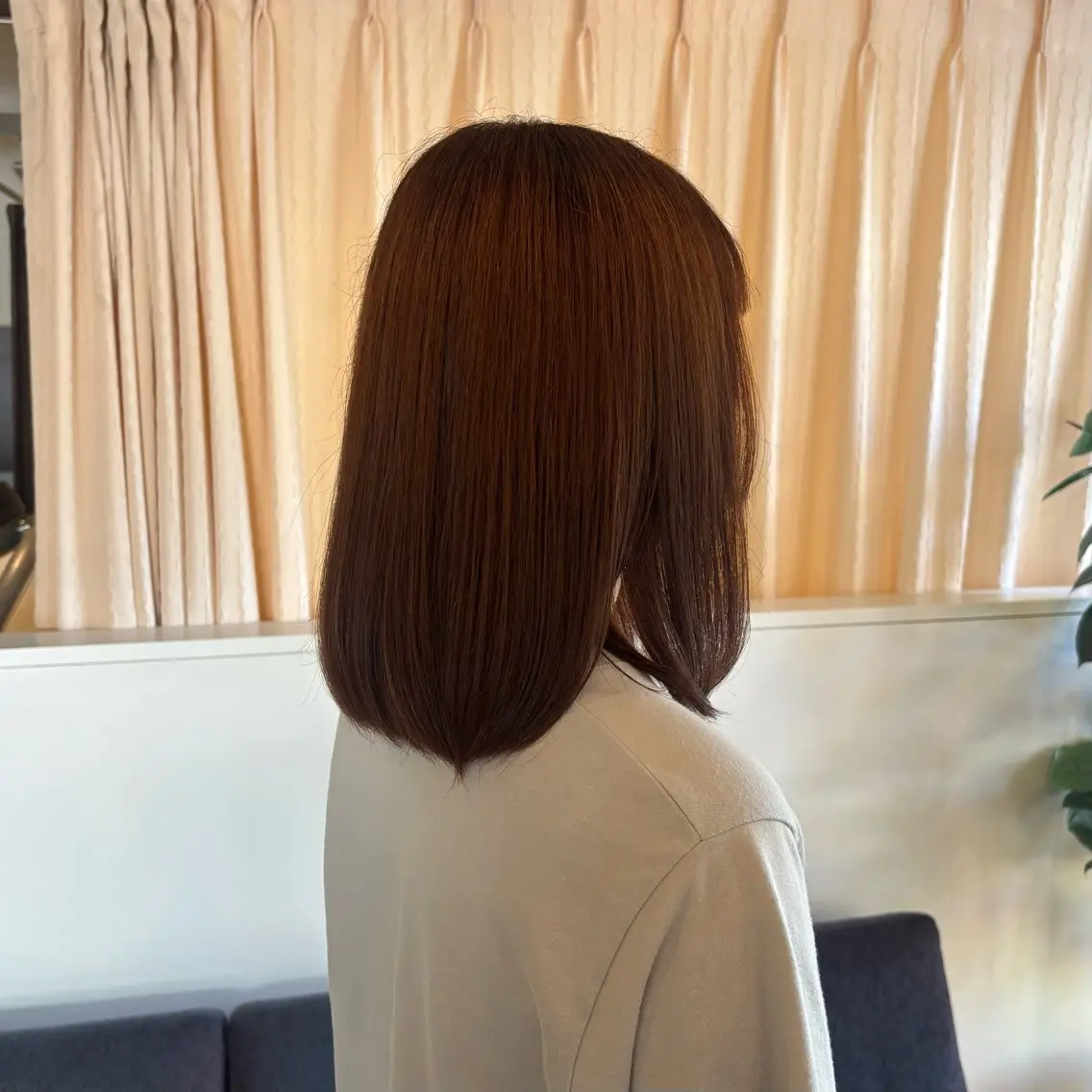 ミディアム カラー Noa🎀🫧 KNACK 東三国のヘアスタイル