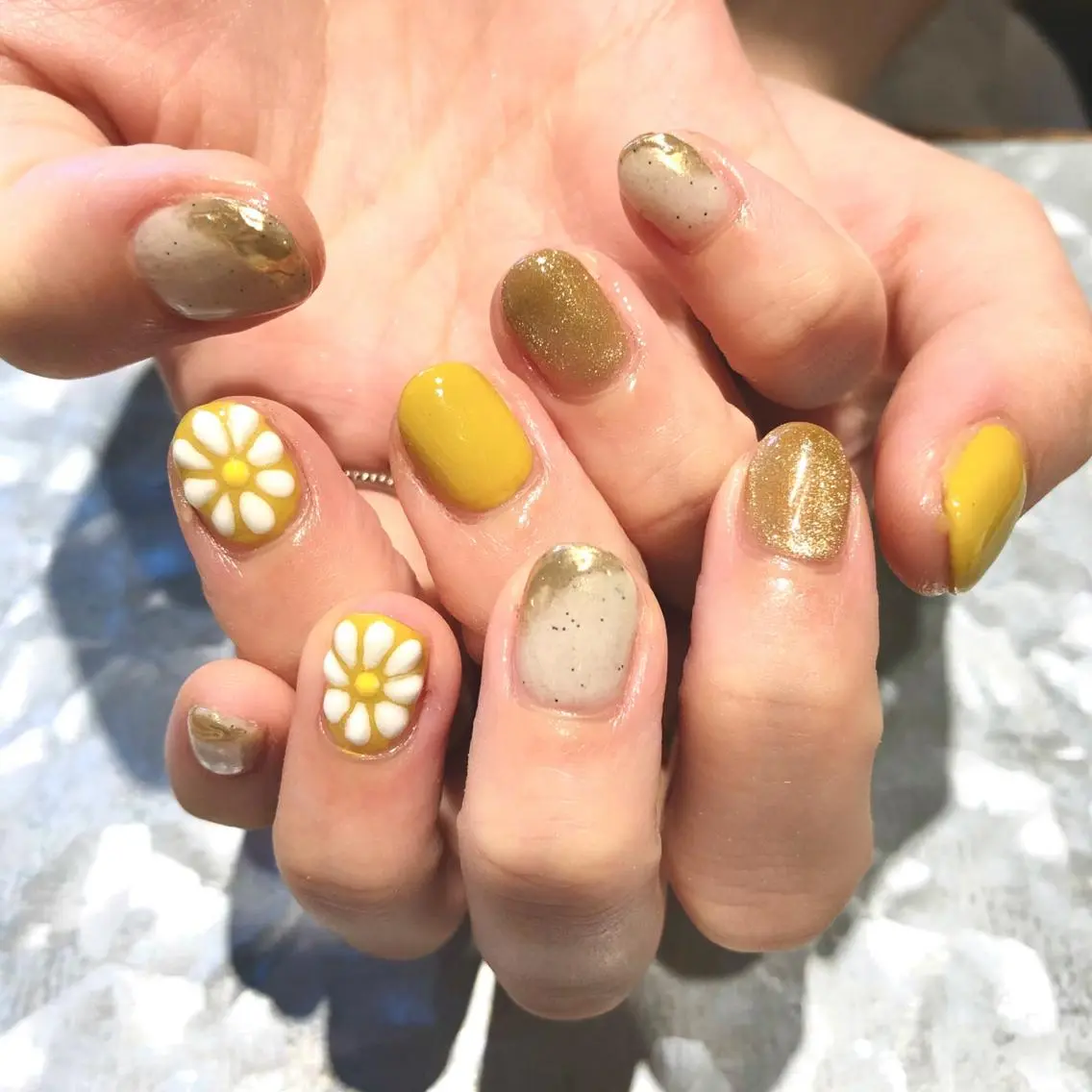 ネイル フラワーネイル ぷっくりネイル TRAM-nail moriizumiのネイルデザイン