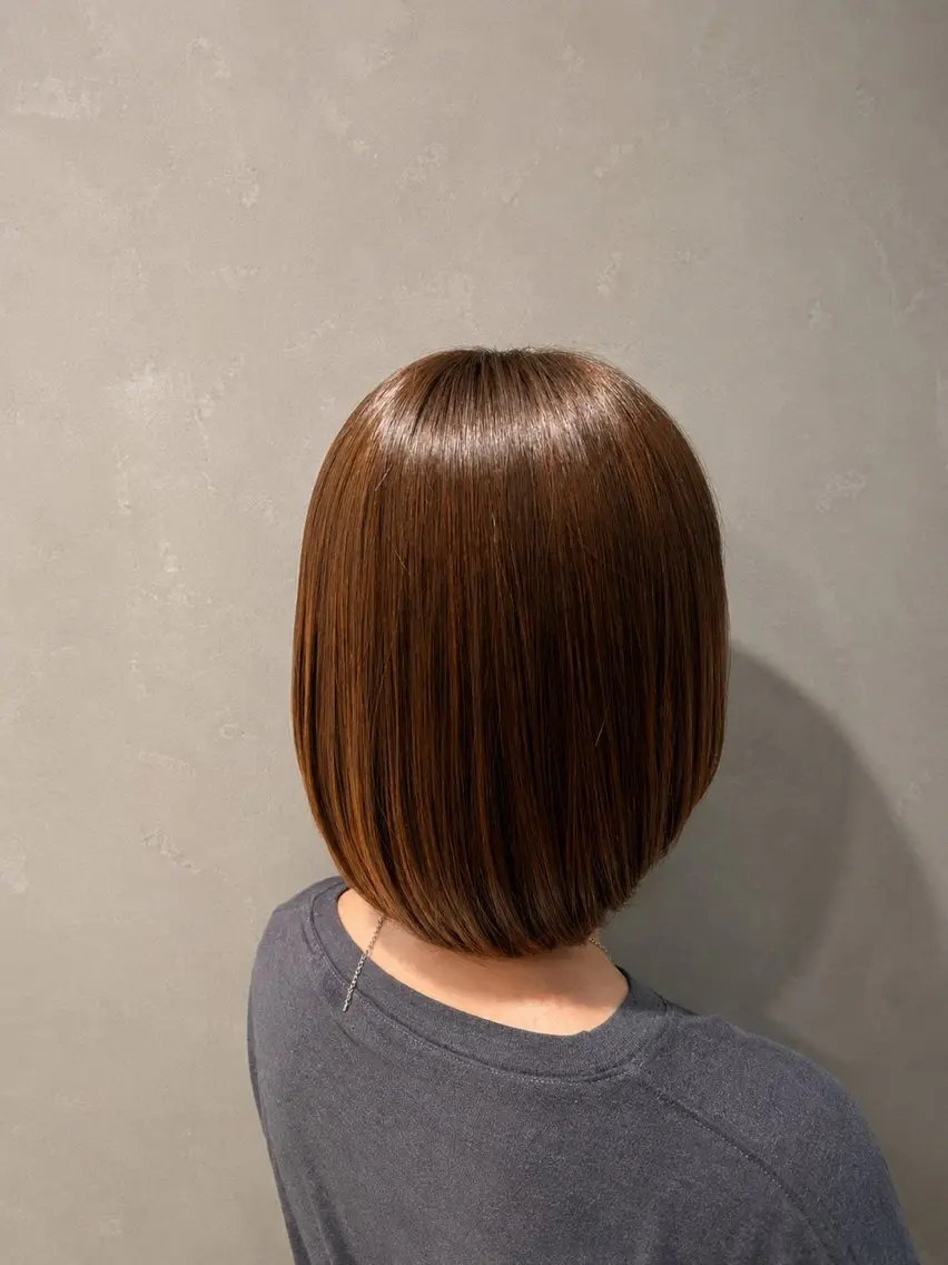 ミディアム 葛西 美穂のヘアスタイル