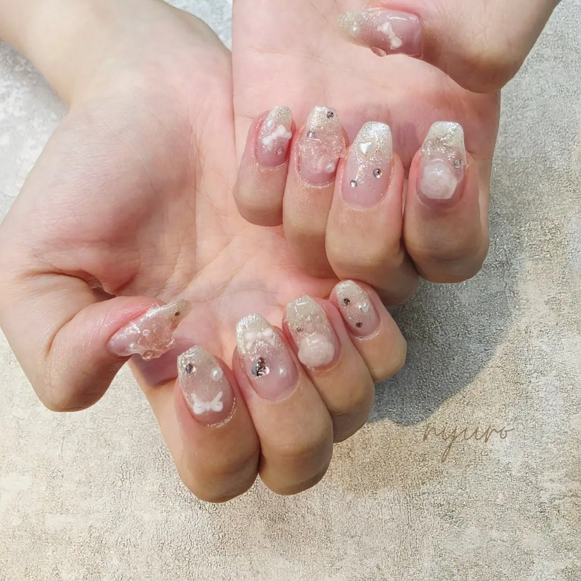 ネイル ハンドネイル nijiiro🌈 サトウのネイルデザイン