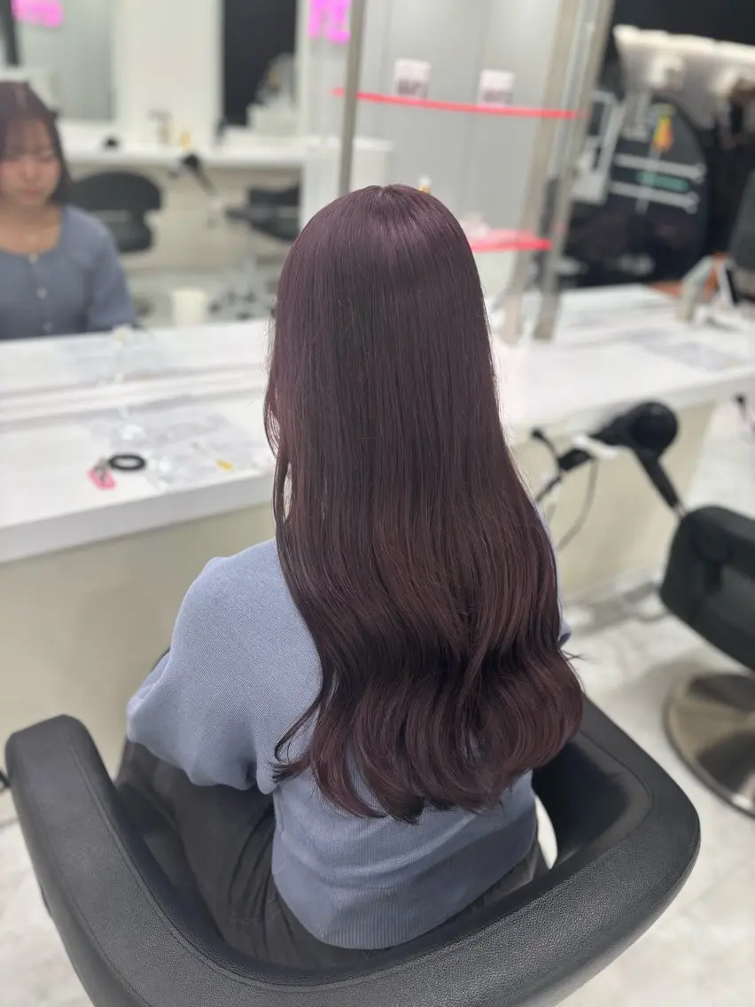 ロング カラー ラベンダーカラー 💗トレンドモテヘア Natsumi 💗のヘアスタイル
