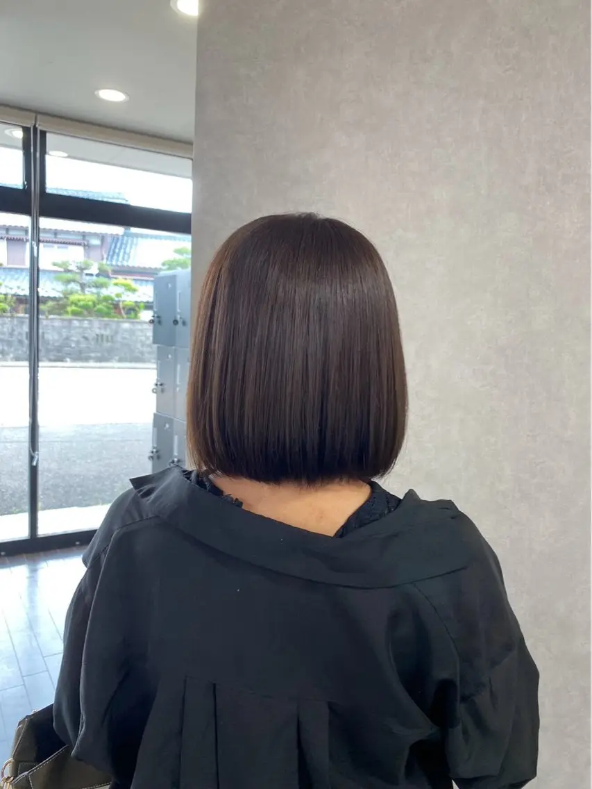 ミディアム カラー DILGA LINK Rioのヘアスタイル