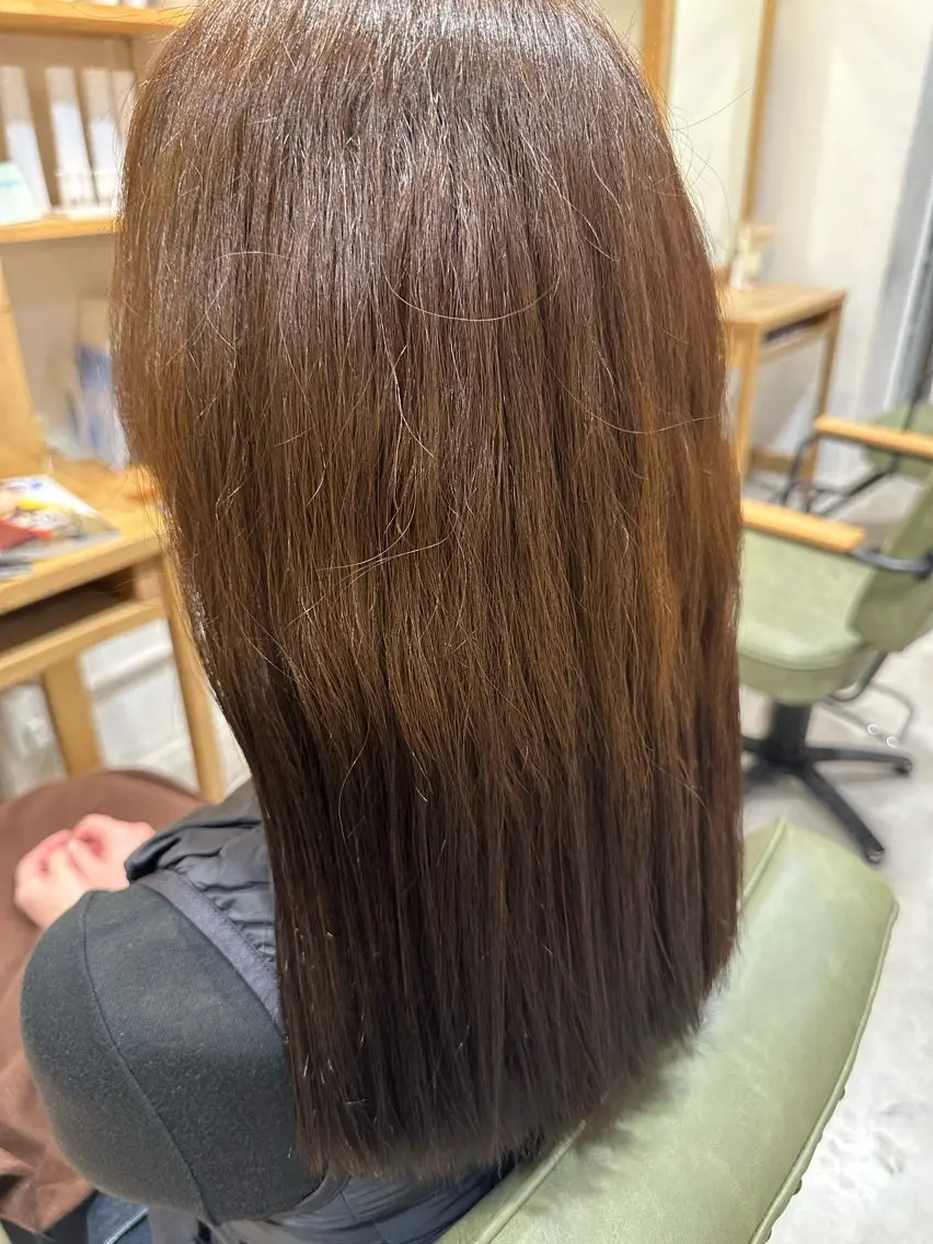 セミロング カラー desirbeaux 横尾のヘアスタイル