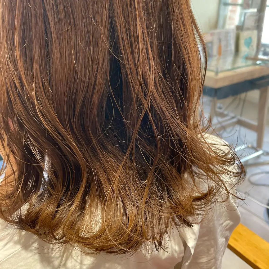 ミディアム カラー パーマ ヘアアレンジ カット ヘッドスパ NATSUMI AR.MARAのヘアスタイル