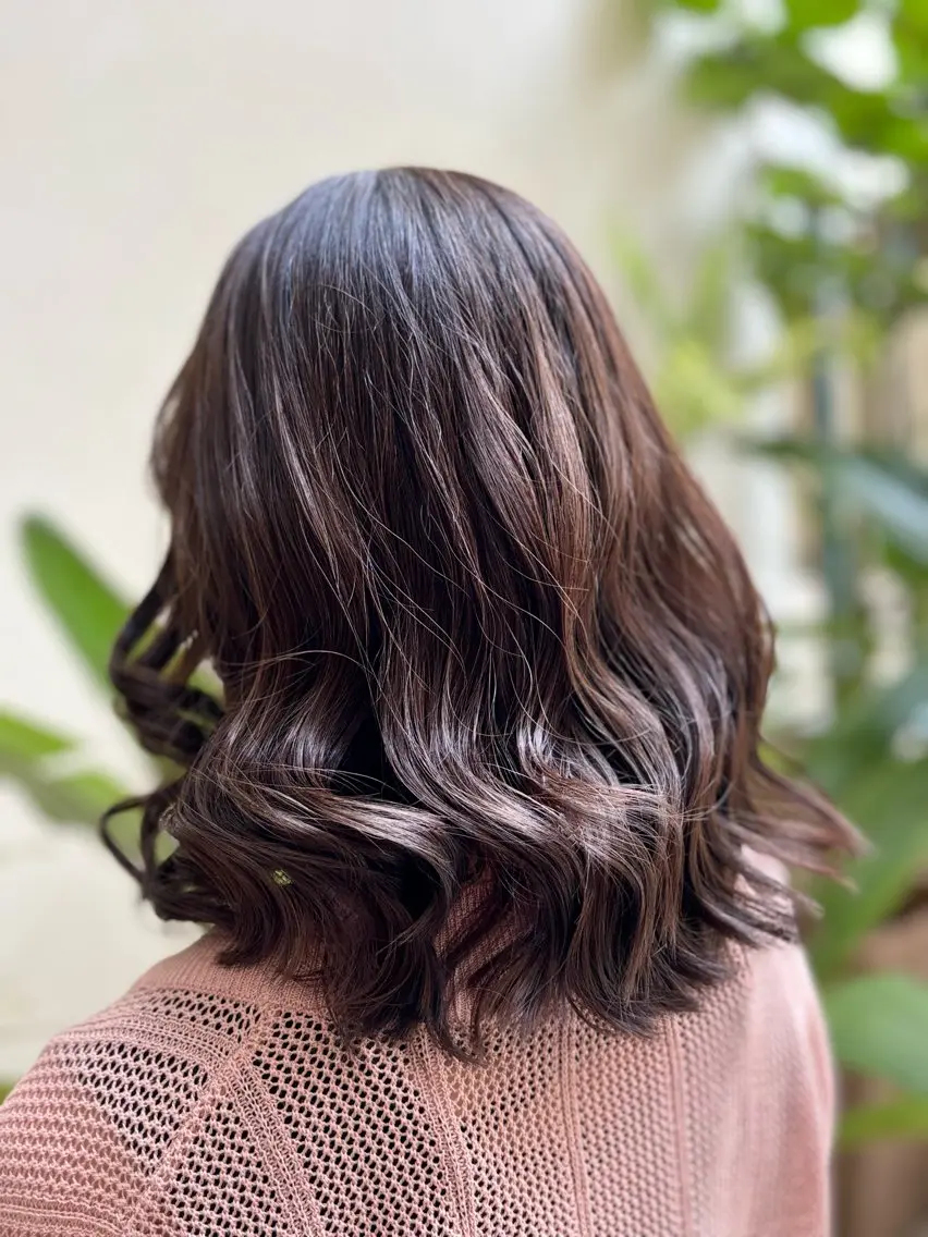 カラー ブラウンカラー MignonS こはるのヘアスタイル