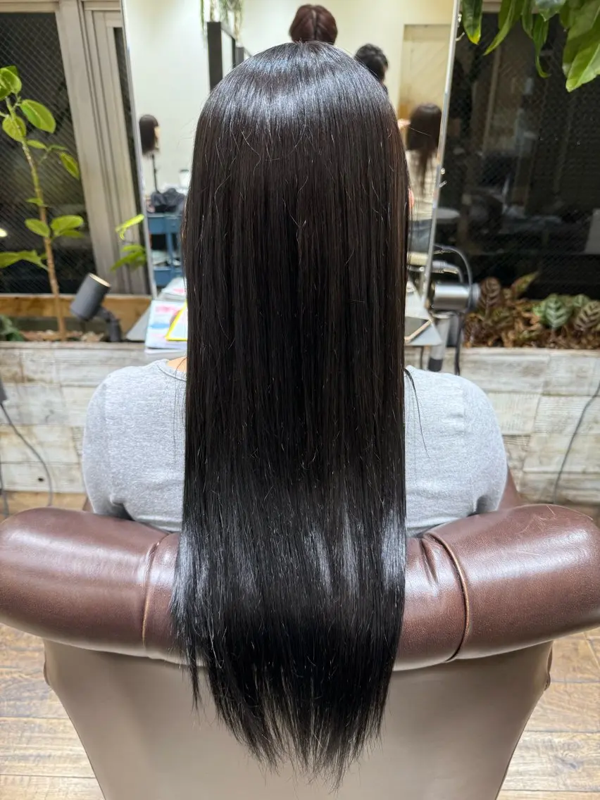 ロング カラー トシキ/艶カラー /似合わせカットのヘアスタイル