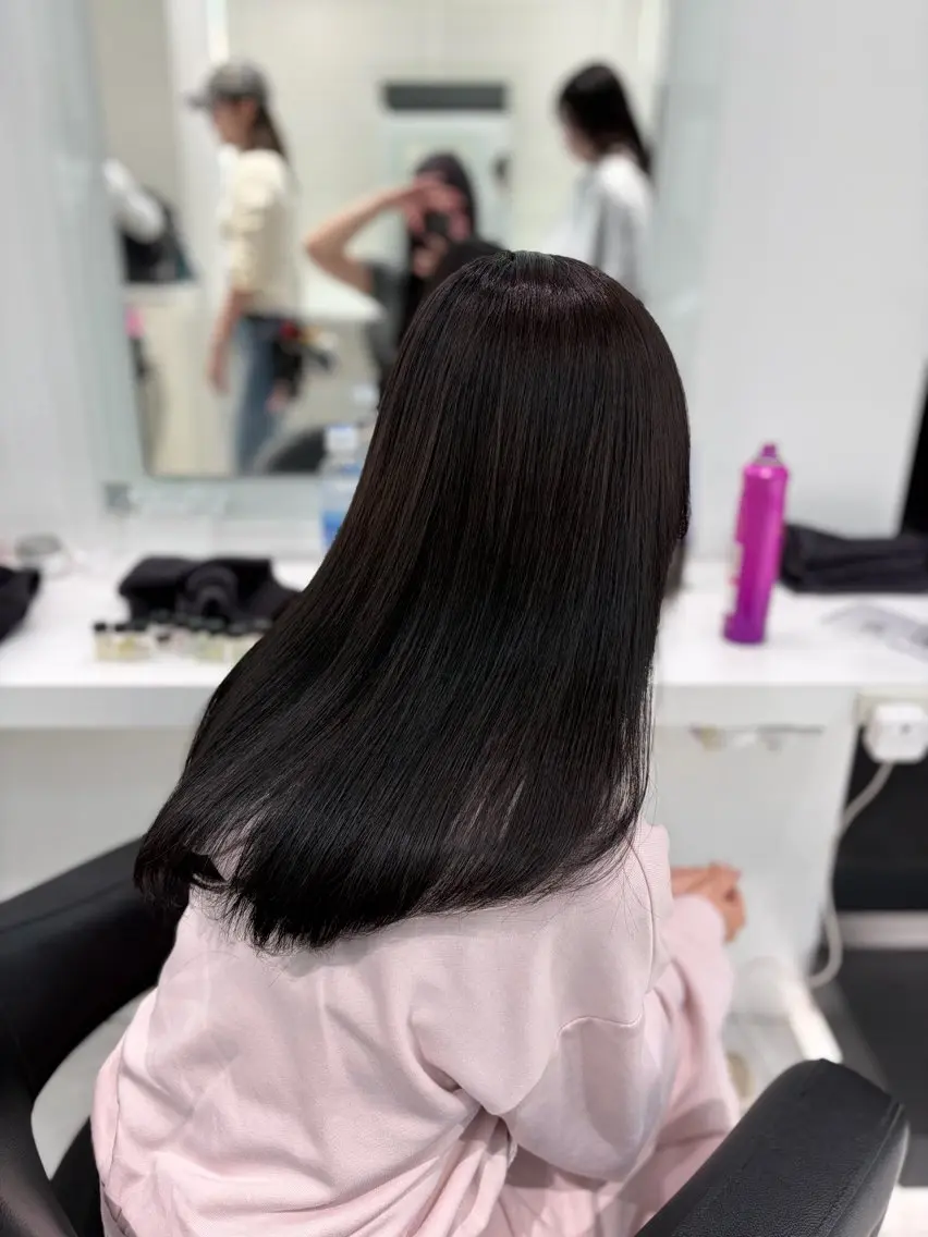 ロング カラー ヘアアレンジ カット ヘアカラー ヘアセット 💓色落ちまで綺麗な 垢抜けカラー💓のヘアスタイル