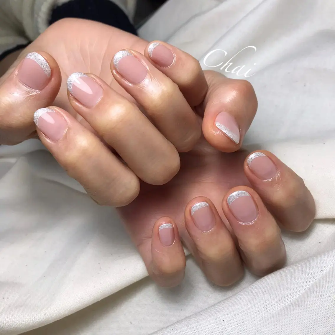 ネイル ラメ(グリッター) chai nail &  eye📍鶴橋のネイルデザイン