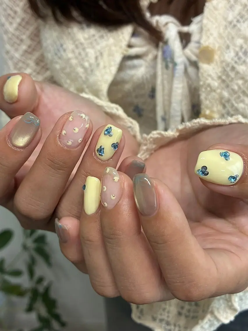 ネイル ハンドネイル nail salon Lipine 新守山のネイルデザイン