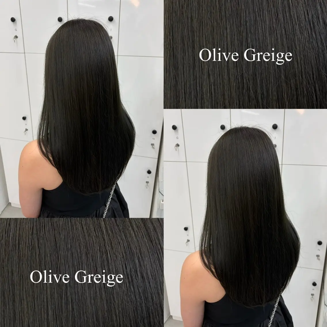 セミロング カラー アッシュ ベージュカラー 透明感カラー グレージュ 韓国風カラー カット ヘアカラー 🌷︎あすか🌷 JILLSTUDIOのヘアスタイル