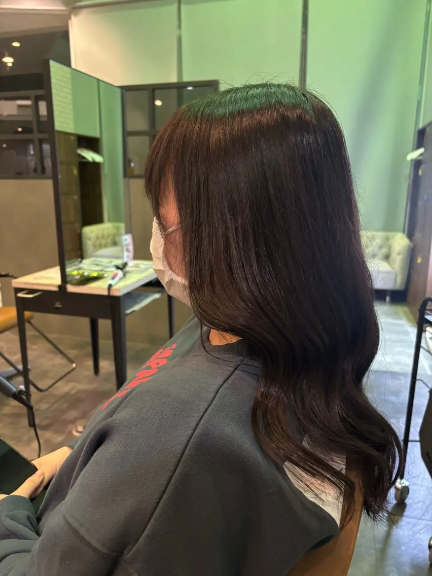 ロング カラー ブラウンカラー ロング 古田 穂香/似合わせカラーのヘアスタイル