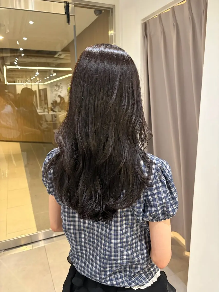 カラー 五十棲 光里のヘアスタイル