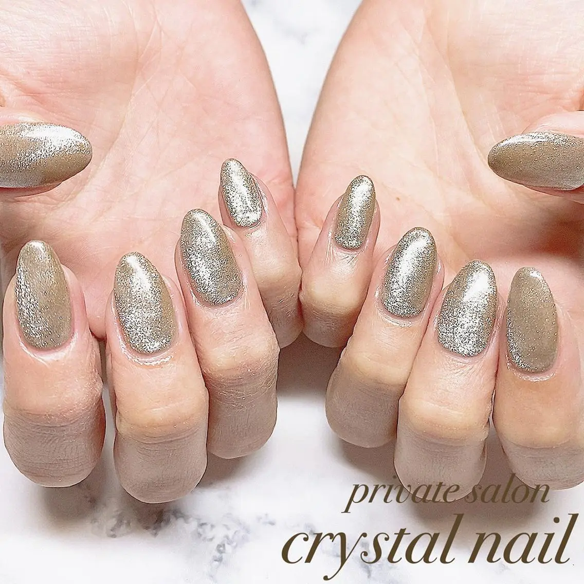 ネイル ハンドネイル Crystal Nailのネイルデザイン