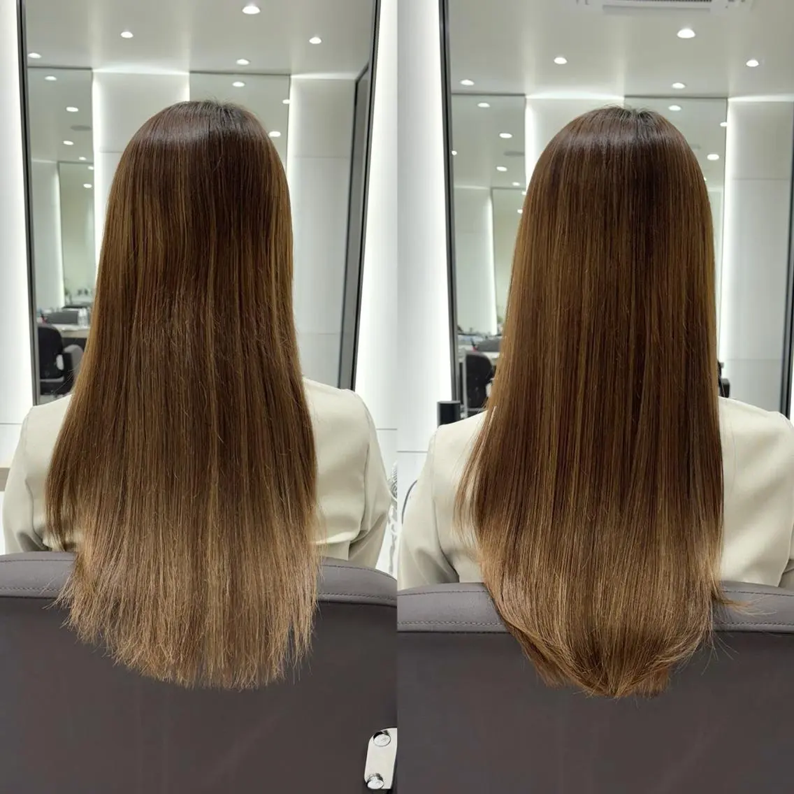 ロング EIGHT plum TOKIOリミテッドのヘアスタイル