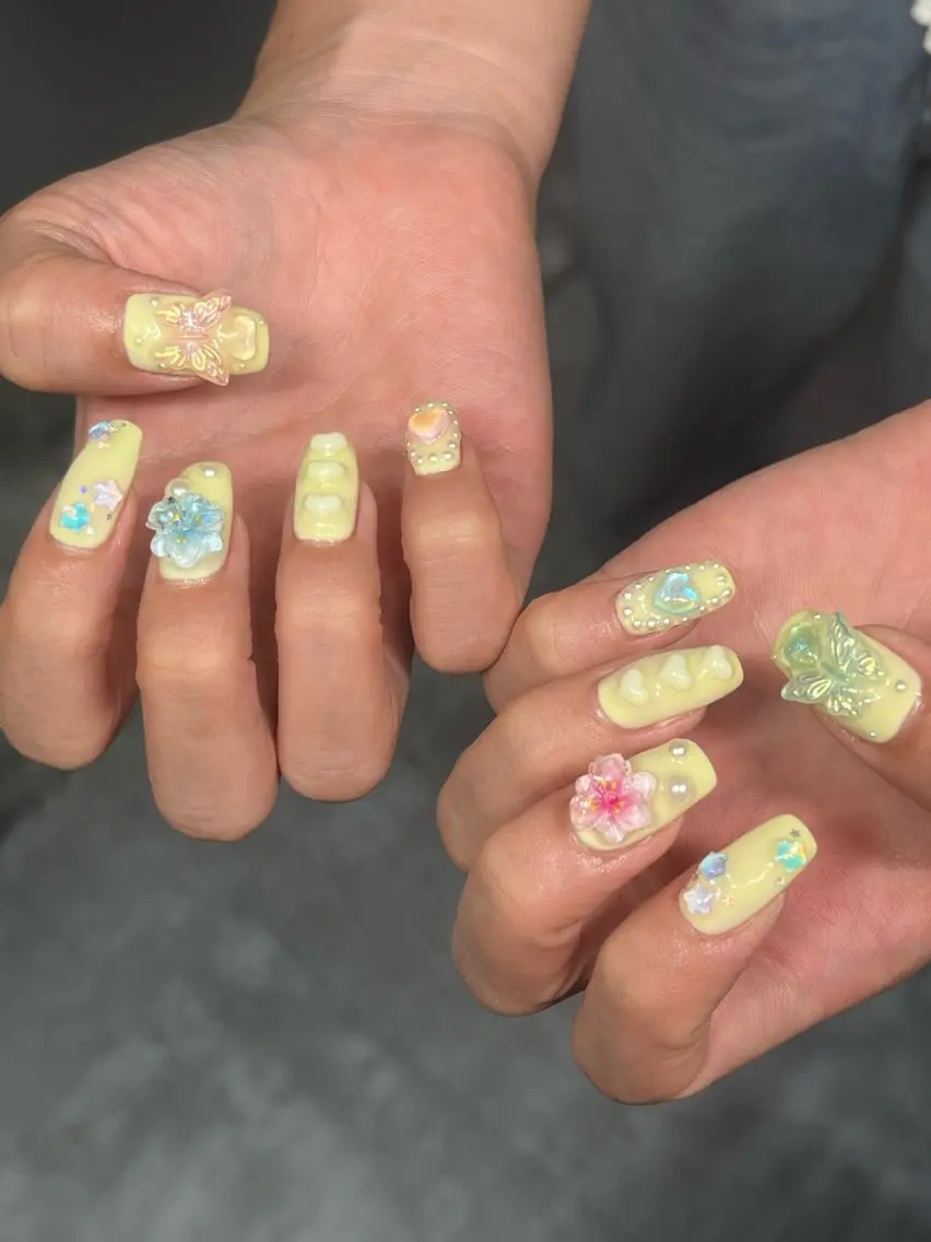 ネイル ハンドネイル NailByua 武蔵新城徒歩4分のネイルデザイン