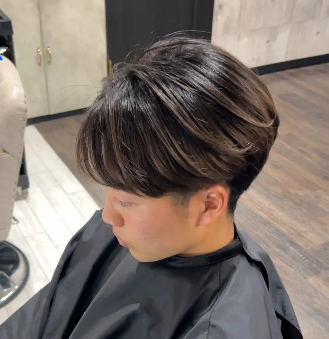 メンズ 刈り上げ メンズ縮毛矯正 🎖アジマ リョオのヘアスタイル