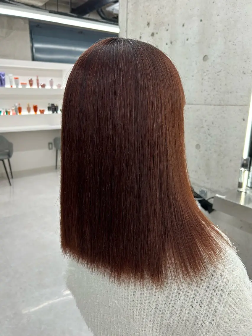 セミロング カラー/エクステ 🤍ルナのヘアスタイル