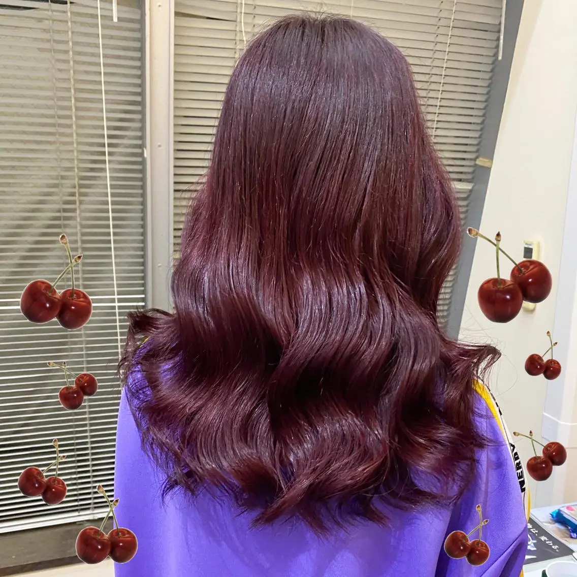 セミロング カラー 色落ちまで可愛い🧚 心斎橋hikaruのヘアスタイル