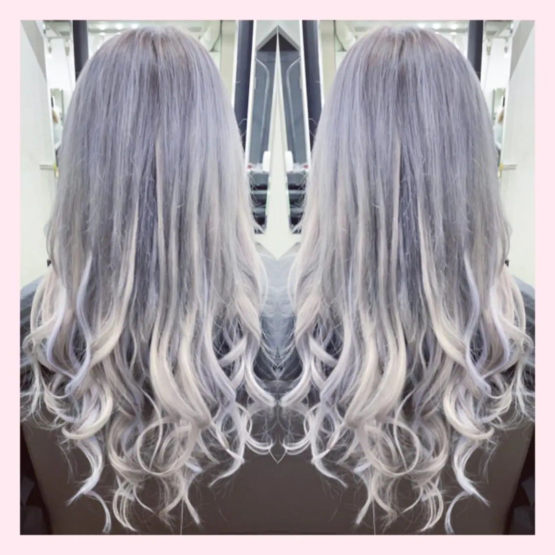 ロング カラー エクステ シシド ユウスケ Aceのヘアスタイル