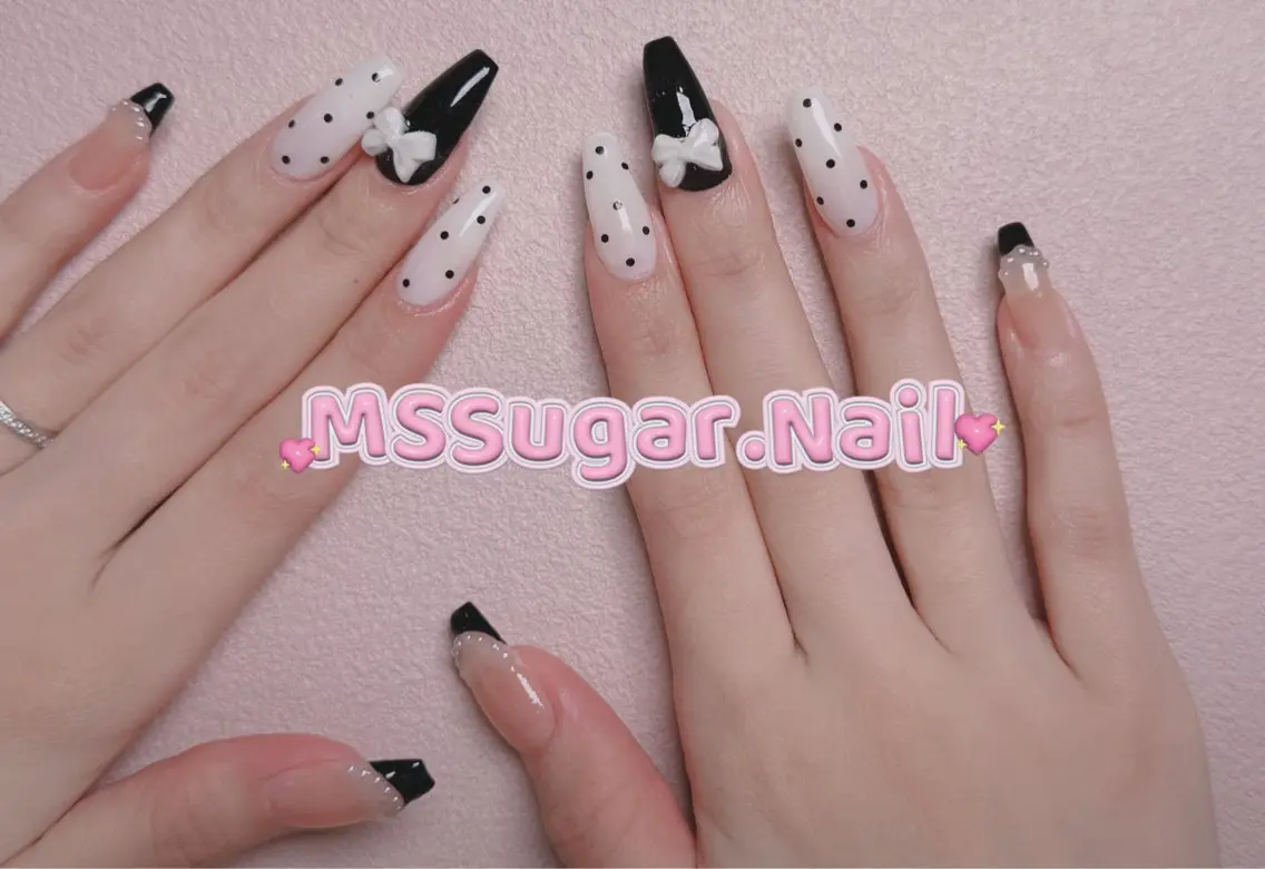 ネイル ハロウィン ロングネイル マグネットネイル スカルプネイル ネイルチップ MSSugar Nailのネイルデザイン