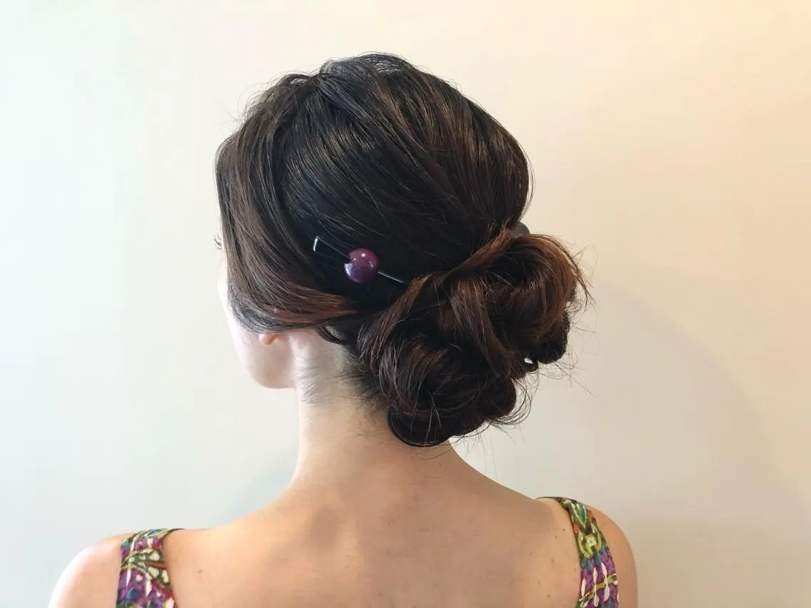 ヘアアレンジ 浴衣 Hair&Make Nahoのマツエク・マツパデザイン