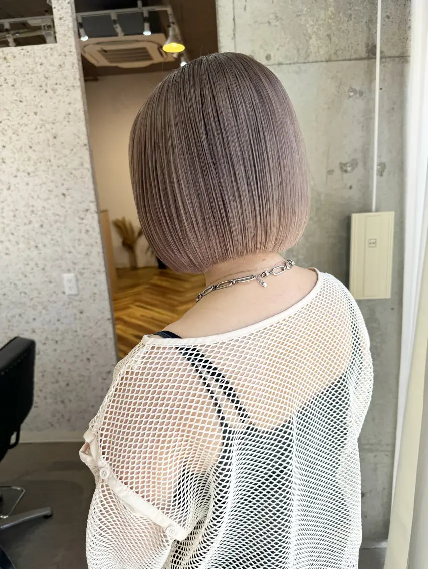 ショート カラー ヘアアレンジ ブリーチ ケアブリーチ ダブルカラー ハイライトカラー ハイトーンカラー ヘアカラー トリートメント lani ブリーチ /ダブルカラーのヘアスタイル