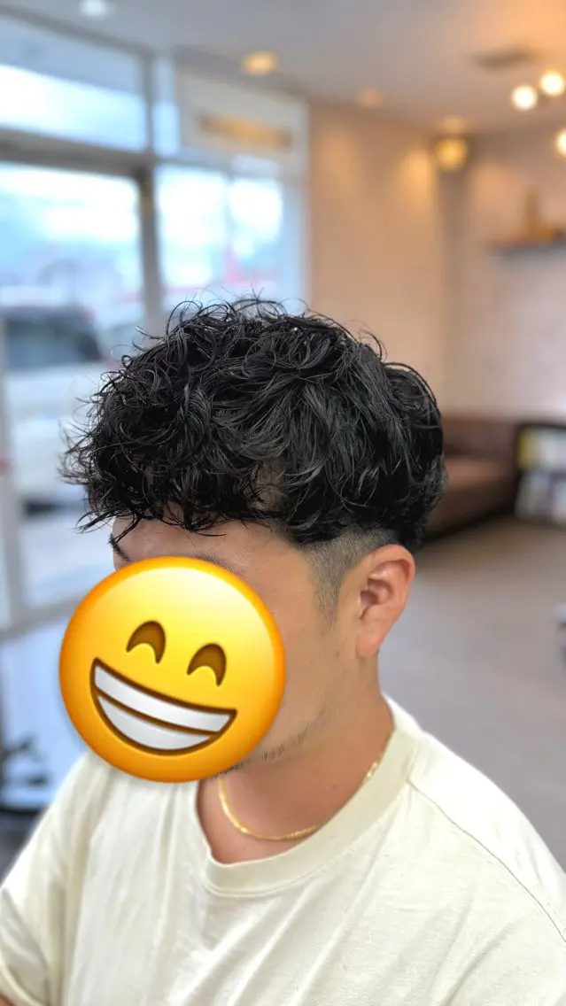 ショート カット パーマ 戎 歩のヘアスタイル
