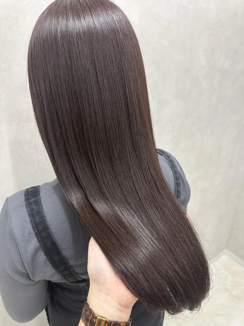 【🌱ご新規様限定🌱】カット+髪質改善カラー+パサつき解決オーダーメイドトリートメント 🏷️10,800の写真