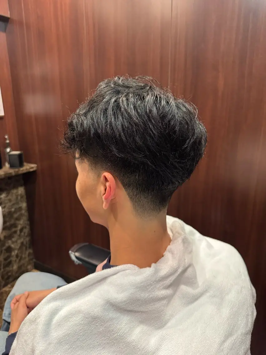 ショート パーマ いしだ かりなのヘアスタイル