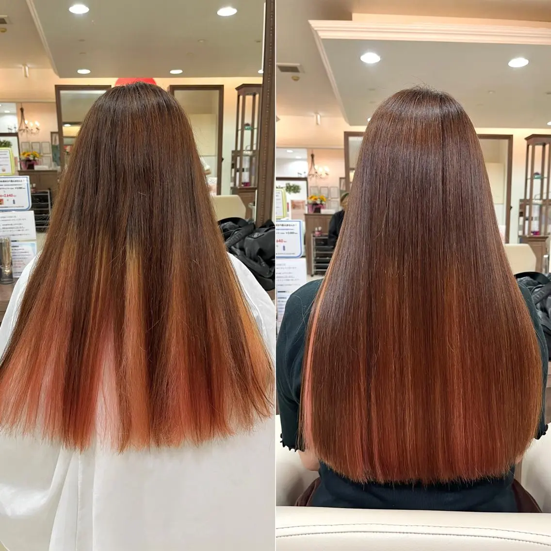 ロング ショートボブ ボブ くせ毛 ハイライト 髪質改善 カット 縮毛矯正 トリートメント 《大人気髪質改善》 プログレス国分寺店のヘアスタイル