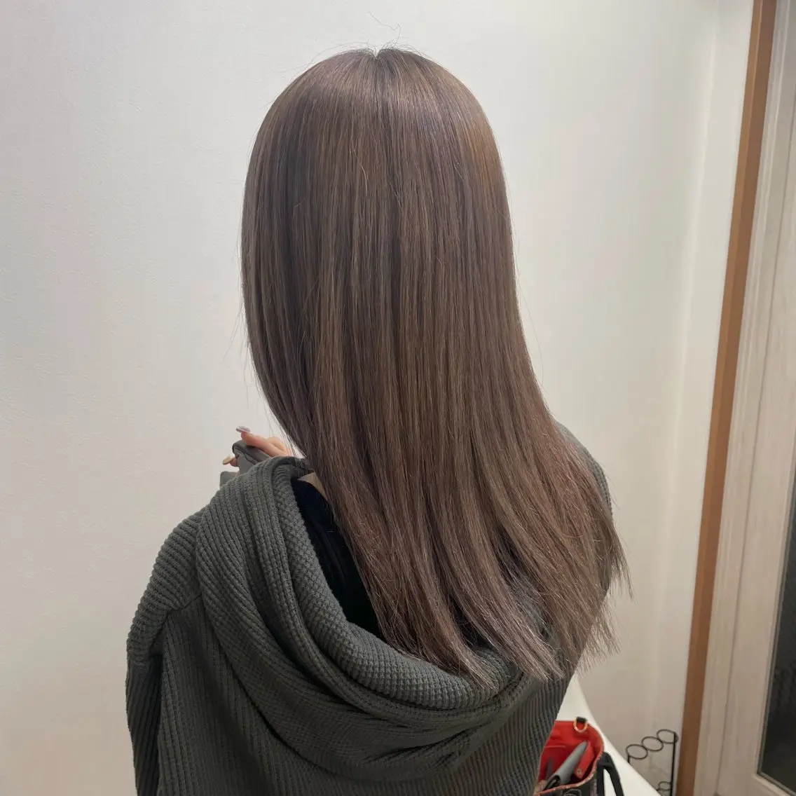 ロング カラー カット ヘアカラー トリートメント tokute 中野真咲🐺のヘアスタイル