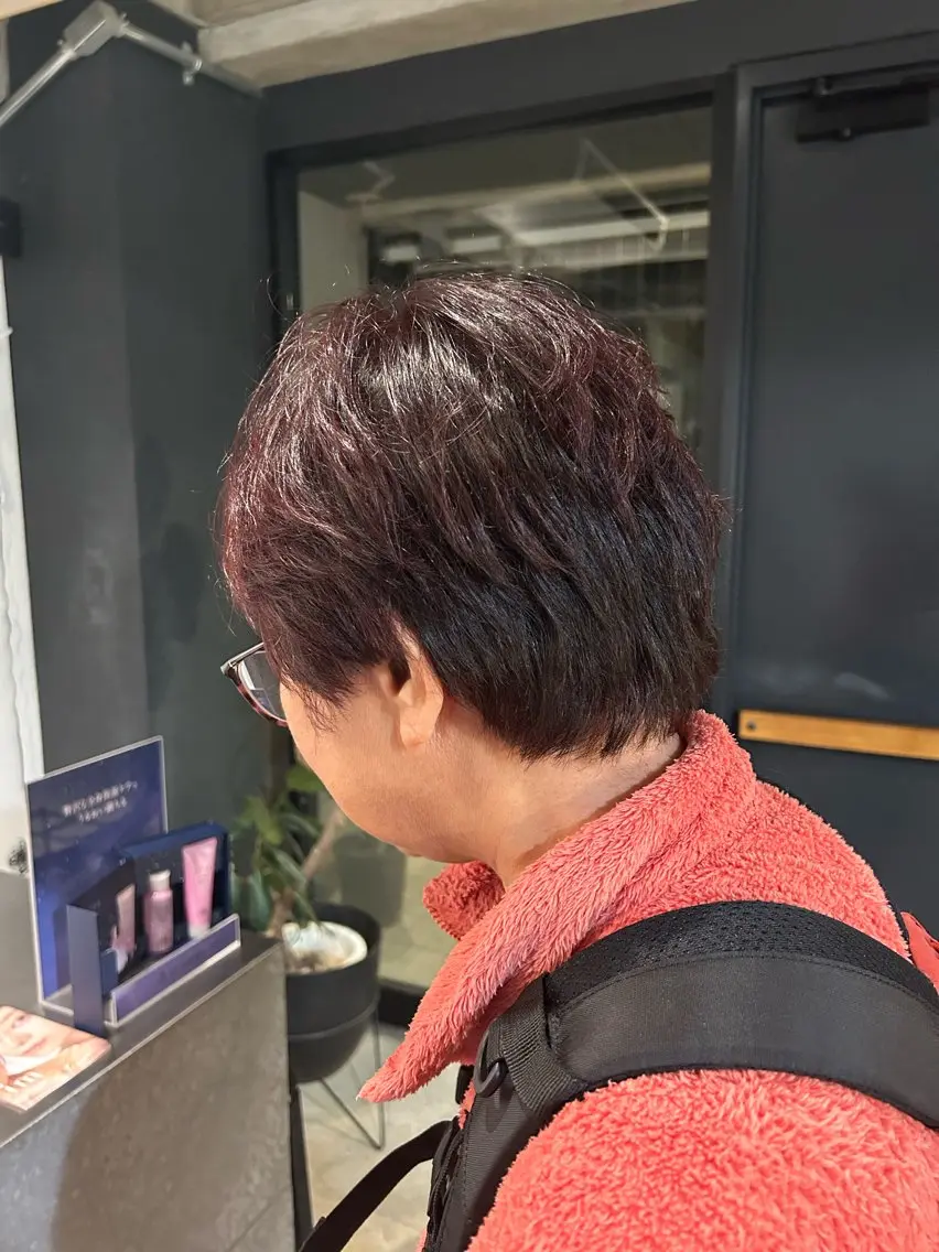ショート ショートヘア twig 山田 永嶋芽衣のヘアスタイル