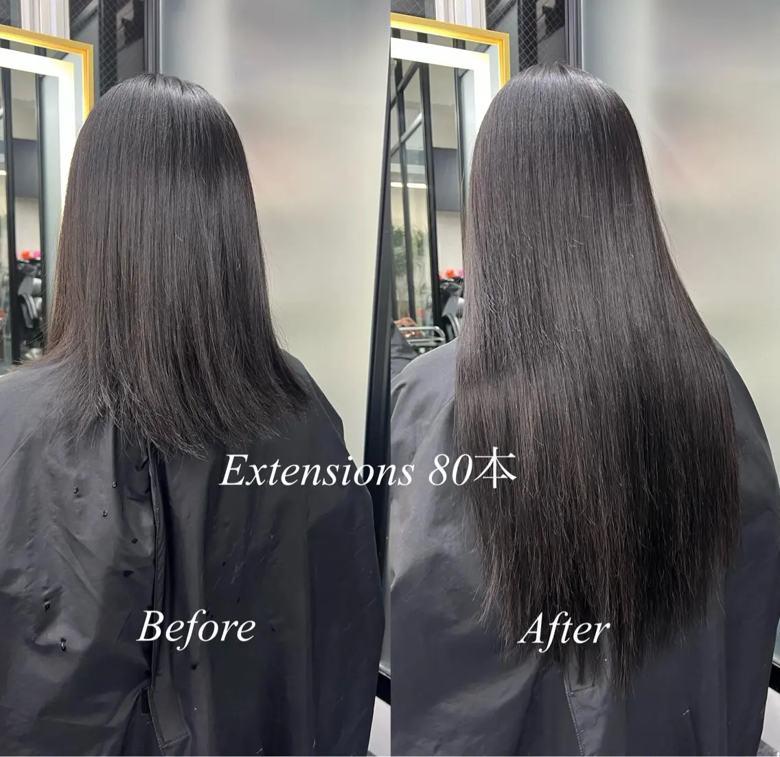 ロング カラー シールエクステ ハイトーンカラー エクステ ヘアカラー エクステ シールエクステ特化 ハイトーン、NANAのヘアスタイル