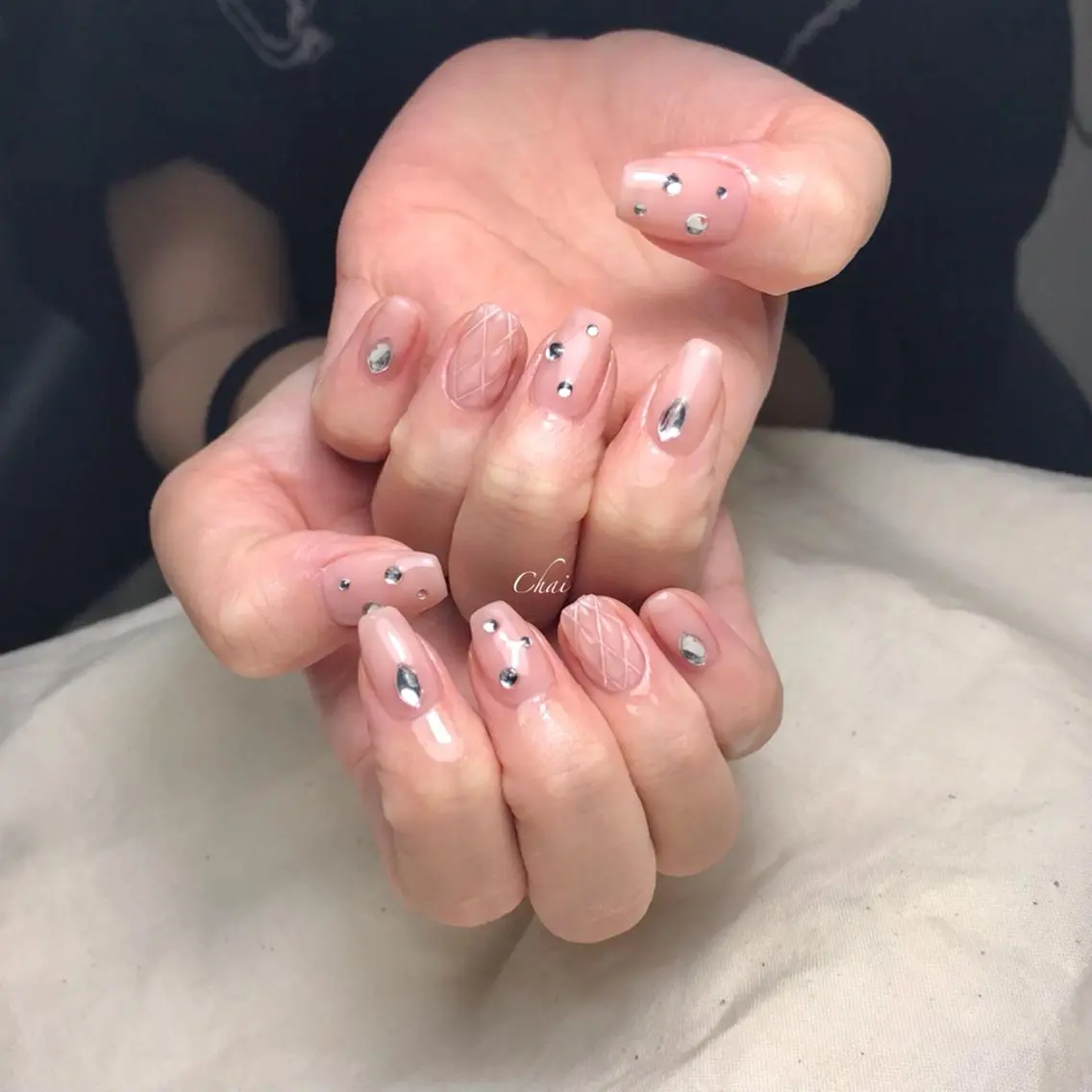 ネイル ハンドネイル 💅chainail _ai📍鶴橋のネイルデザイン