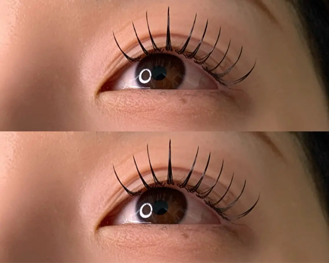 マツエク・マツパ フラットラッシュ Eyelash Salon IROのマツエク・マツパデザイン