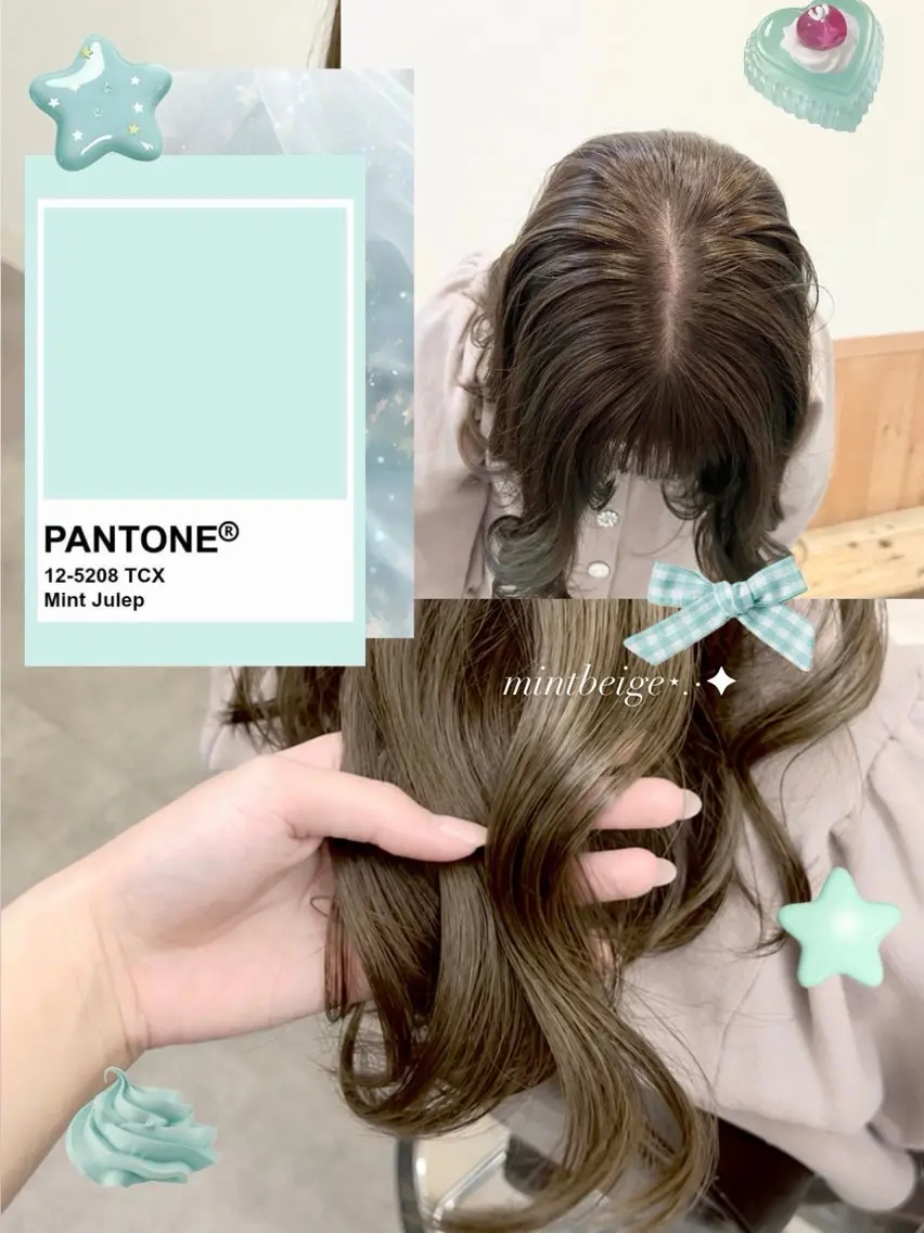透明感ダブルカラー(ブリーチなし) + トリートメント🎀🫧の写真
