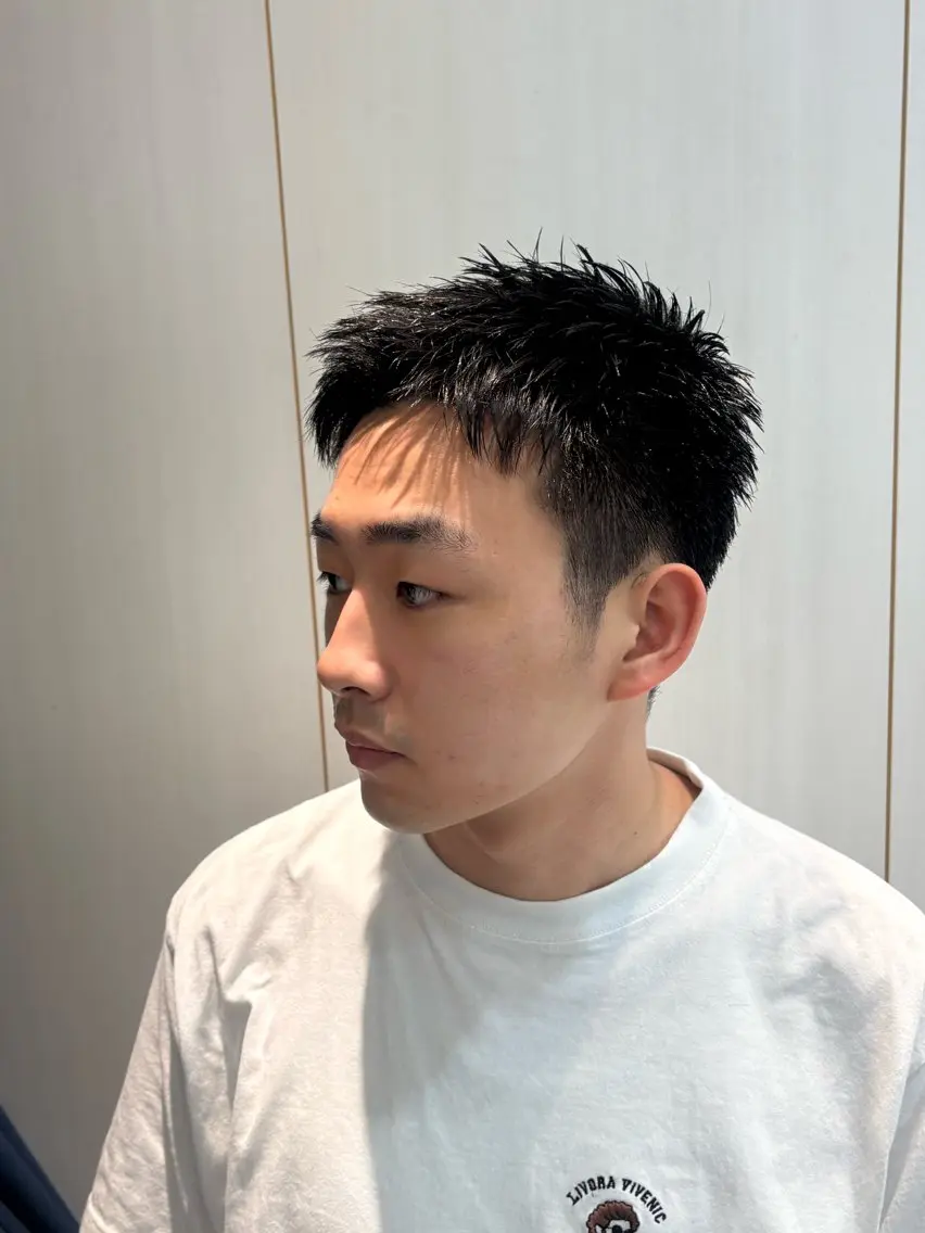 ショート メンズ 齋藤 愛翔のヘアスタイル