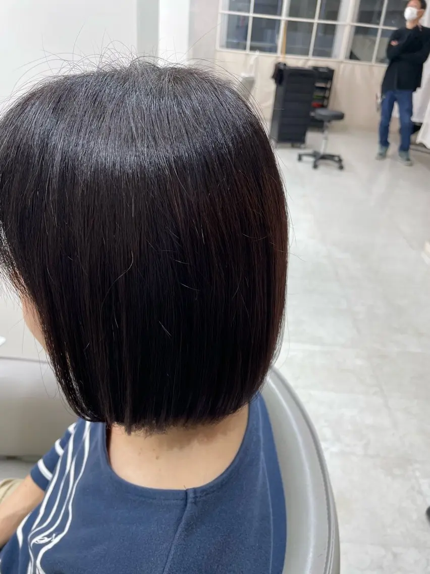 ミディアム カット 工藤 洸のヘアスタイル