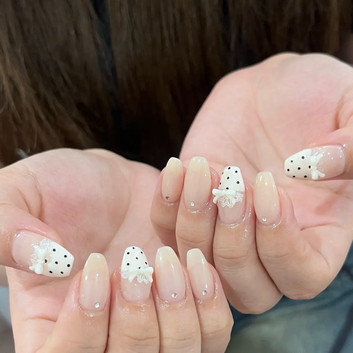 ネイル 韓国ネイル ワンホンネイル Kawaii _Nailのネイルデザイン